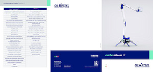 Knikarmhoogwerkers op rupsbanden Oil & Steel Octoplus 21