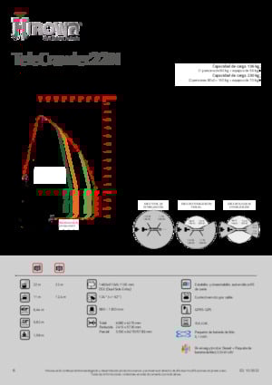 Knikarmhoogwerkers op rupsbanden Hinowa TeleCrawler 22N