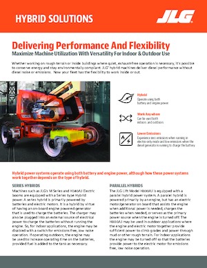 Knikarmhoogwerkers op rupsbanden JLG X600AJ