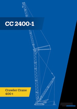 Rupskranen - Traliearm Demag CC 2400-1