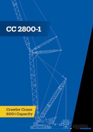 Rupskranen - Traliearm Demag CC 2800-1