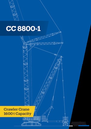 Rupskranen - Traliearm Demag CC 8800-1