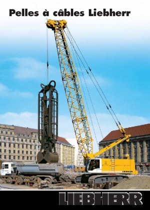 Rupskranen - Traliearm Liebherr HS 872 HD-Litr. (19,6 t)