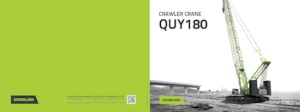 Rupskranen - Traliearm Zoomlion QUY180