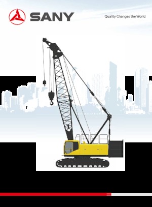 Rupskranen - Traliearm Sany SCC1350E