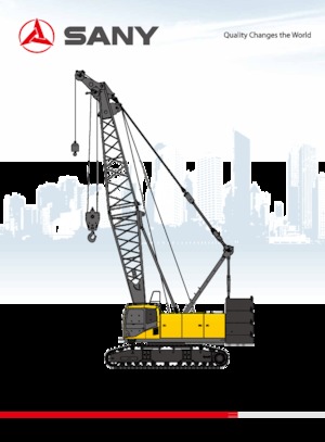 Rupskranen - Traliearm Sany SCC750E
