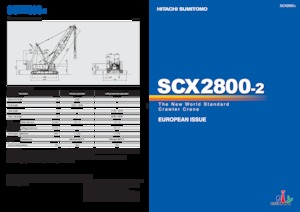 Rupskranen - Traliearm Hitachi Sumitomo SCX2800-2