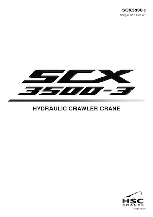 Rupskranen - Traliearm Hitachi Sumitomo SCX3500-3