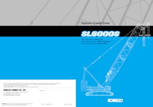 Rupskranen - Traliearm Kobelco SL6000S