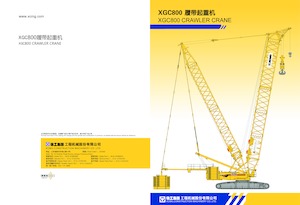 Rupskranen - Traliearm XCMG XGC800
