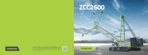 Rupskranen - Traliearm Zoomlion ZCC2600