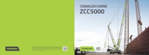 Rupskranen - Traliearm Zoomlion ZCC5000