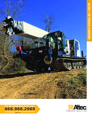 Rupskranen - Telescooparm Altec AC45-127S-TC