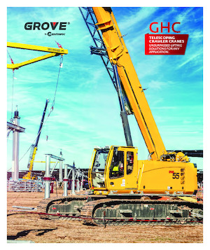 Rupskranen - Telescooparm Grove GHC85
