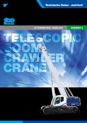 Rupskranen - Telescooparm Tadano GTC-350