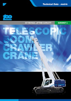 Rupskranen - Telescooparm Tadano GTC-350
