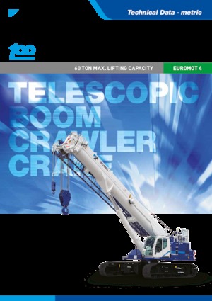 Rupskranen - Telescooparm Tadano GTC-600