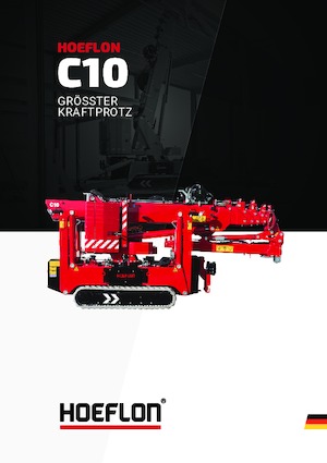 Rupskranen - Telescooparm Hoeflon Hoeflon C10