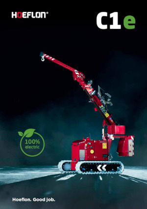 Rupskranen - Telescooparm Hoeflon Hoeflon C1e