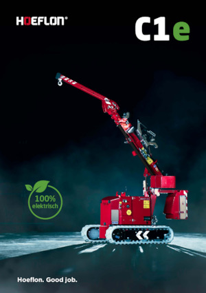 Rupskranen - Telescooparm Hoeflon Hoeflon C1e