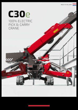 Rupskranen - Telescooparm Hoeflon Hoeflon C30e