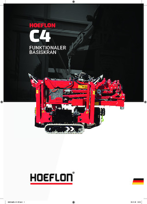 Rupskranen - Telescooparm Hoeflon Hoeflon C4e