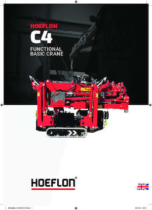 Rupskranen - Telescooparm Hoeflon Hoeflon C4e