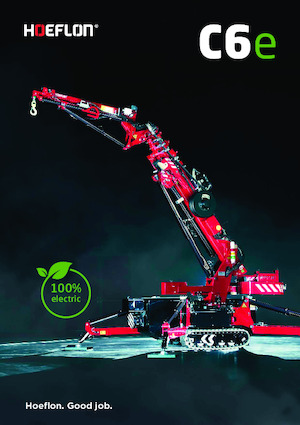Rupskranen - Telescooparm Hoeflon Hoeflon C6e