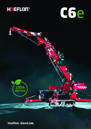 Rupskranen - Telescooparm Hoeflon Hoeflon C6e