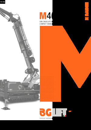 Rupskranen - Telescooparm BG Lift M 4000