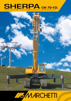 Rupskranen - Telescooparm Marchetti Sherpa 70.42 L