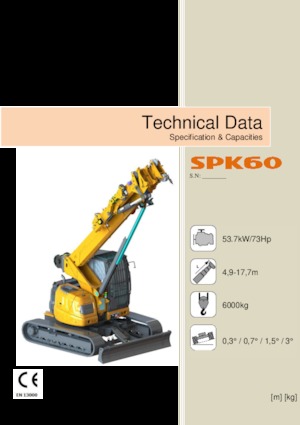 Rupskranen - Telescooparm Jekko SPK60