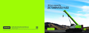 Rupskranen - Telescooparm Zoomlion ZCT300V532
