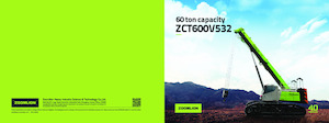 Rupskranen - Telescooparm Zoomlion ZCT600V532