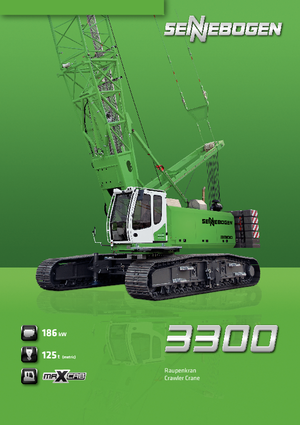 Rupskranen - Traliearm Sennebogen 3300 Star Lifter