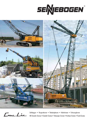 Rupskranen - Traliearm Sennebogen 6130 HD