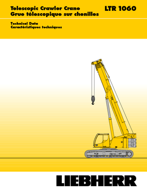 Rupskranen - Telescooparm Liebherr LTR 1060