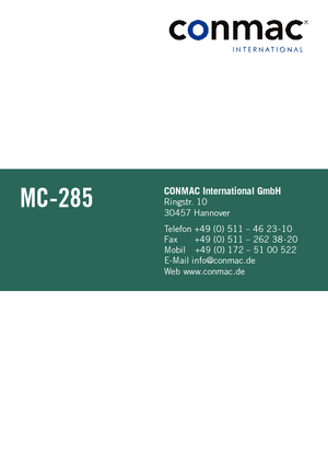 Rupskranen - Telescooparm Maeda MC 285 CRM-E