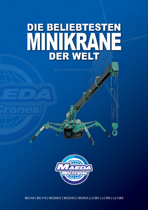 Rupskranen - Telescooparm Maeda MC 405 CRME