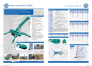 Rupskranen - Telescooparm Maeda MC 405 CRME