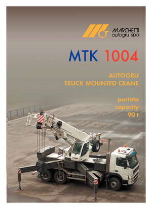 Rupskranen - Telescooparm Marchetti MTK 1004 C