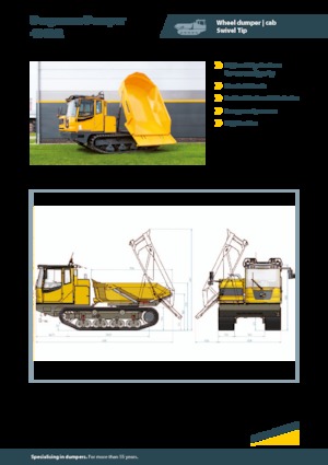 Rupsdumpers Bergmann 4010R
