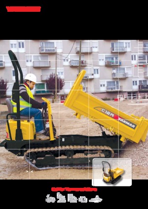 Rupsdumpers Yanmar C 12 RB