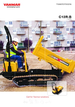 Rupsdumpers Yanmar C 12 RB