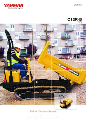 Rupsdumpers Yanmar C 12 RB