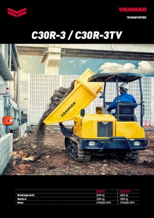 Rupsdumpers Yanmar C30R-3 