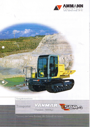 Rupsdumpers Yanmar C 50 R 3