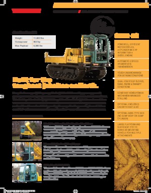Rupsdumpers Yanmar C50R-3C