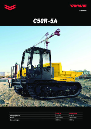 Rupsdumpers Yanmar C50R-5A 