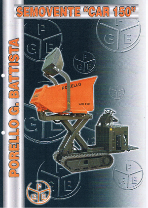 Rupsdumpers Porello Car 150